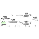 Polmo 08.48 – Ford / Volvo Kipufogó javítócső