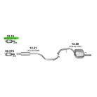 Polmo 12.19 – MAZDA 5 Kipufogó javító dob