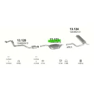 POLMO 13.121 - Kipufogó közép dob MERCEDES 300 - T124 3.0 D (1985-1993)