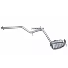 POLMO 13.81 - Kipufogó hátsó dob MERCEDES E280 - W211 2.7 D, 3.0 D, 3.2 D (2002-2009)