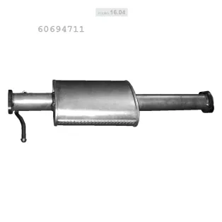 P16.04 - Kipufogó első cső ALFA ROMEO 156 2.0 (2002-2010)
