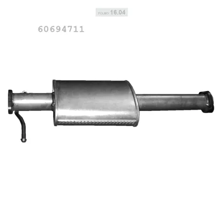P16.04 - Kipufogó első cső ALFA ROMEO 156 2.0 (2002-2010)