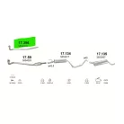 POLMO 17.396 - Kipufogó első cső OPEL CORSA 1.2, 1.4 (1993-2001)