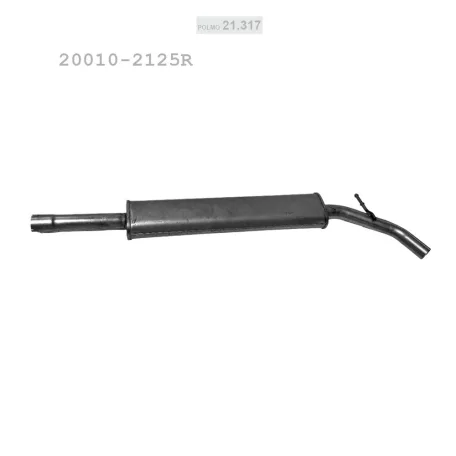 POLMO 21.317 - Kipufogó közép dob Renault Megane IV 1.2 TCe HB 2015-2019