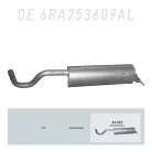 POLMO 24.023 - Kipufogó közép dob SEAT TOLEDO 1.4 (2015-2019)