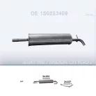 POLMO 24.033 - Kipufogó közép dob Seat Mii / Skoda Citygo / VW Up 1.0 (2012-2020)