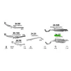   Polmo 24.37 – Seat Toledo / Skoda Octavia / VW Golf IV / 1.9 TDi kipufogó hátsó dob