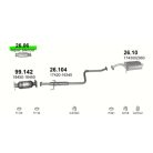 Polmo 26.06 – TOYOTA Carina II / Celica / Corolla Kipufogó javító dob