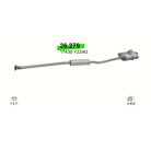 Polmo 26.276 – TOYOTA Picnic Középső kipufogó dob