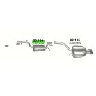 POLMO 30.104 - Kipufogó közép dob VW PASSAT 2.0 (2005-2010)