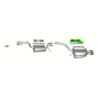 POLMO 30.105 - Kipufogó hátsó dob VW PASSAT 2.0 (2005-2010)