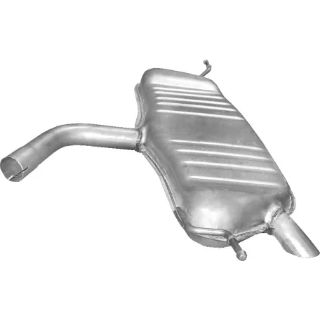 POLMO 30.616 - Kipufogó hátsó dob VW GOLF 1.6 (2003-2014)