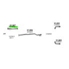 Polmo 31.007 – VOLVO S60 / V70 / XC60 / XC90 első kipufogó cső