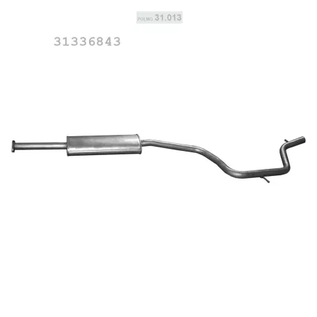 POLMO 31.013 - Kipufogó közép dob VOLVO V70 2.0 (2008-2011)