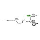 Polmo 31.23 – VOLVO S80 II / V70 III Kipufogó hátsó dob