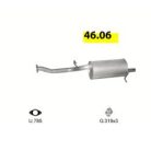 Polmo 46.06 – SUBARU Kipufogó hátsó dob