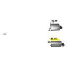 Polmo 46.45 – Subaru Impreza kipufogó hátsó dob