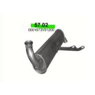 Polmo 57.02 – Smart City-coupe/Cabrio/Fortwo Kipufogó hátsó dob