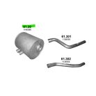 Polmo 61.30 Kipufogó dob – DAF SB 3000 11.6