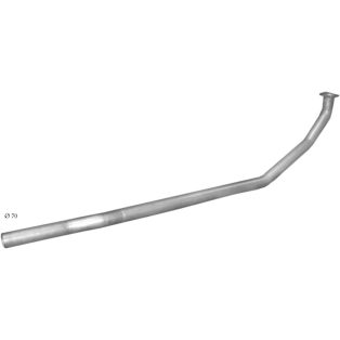 Polmo 72.03 – SCANIA első kipufogó cső