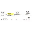 Polmo 99.115 katalizátor – Citroen Berlingo / Peugeot Partner / 306