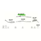 Polmo 99.124 katalizátor – Citroen Berlingo / Peugeot Partner 1.9 D