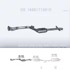 Polmo 99.156 utángyártott katalizátor – BMW E46 316i / 318i