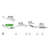   Polmo 99.158 utángyártott katalizátor – VW Golf III / Passat / Vento 1.8