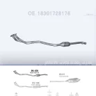 Polmo 99.159 utángyártott katalizátor – BMW 3 E36 / 316i / 318i