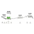 Polmo 99.171 utángyártott katalizátor – Ford / Seat / VW 1.9 TDi