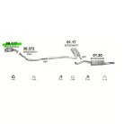 Polmo 99.177 utángyártott katalizátor – Audi A4 / A6 / Passat 1.8