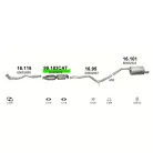 Polmo 99.183 Katalizator ALFA ROMEO 156 Katalizator