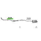 Polmo 99.206 utángyártott katalizátor – Mercedes C200 T203 / W203 2.0 komp