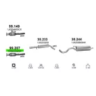 Polmo 99.207 katalizátor  –  Seat Leon/Toledo / Skoda Octavia / VW Bora 1.4/1.6