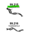 Polmo 99.215 utángyártott katalizátor – Audi Q7 / VW Touareg 3.6 FSi