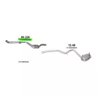 Polmo 99.226 utángyártott katalizátor – 2.2 D Mercedes E200/E220