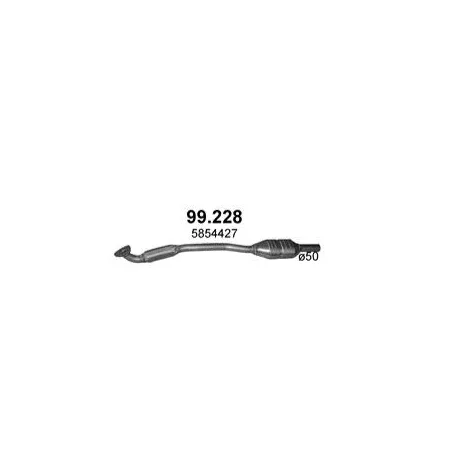 Polmo 99.228 katalizátor – Opel Astra H 1.7 CDTi
