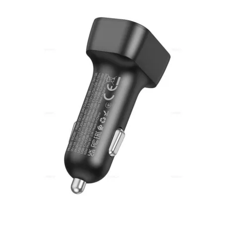 Borofone BZ28C Autós Töltő – PD 60W, 2×Type-C + 1×USB Port, Gyors Töltés
