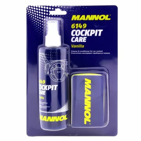 MANNOL Cockpit Care Vanilia, műszerfalápoló, 250ml