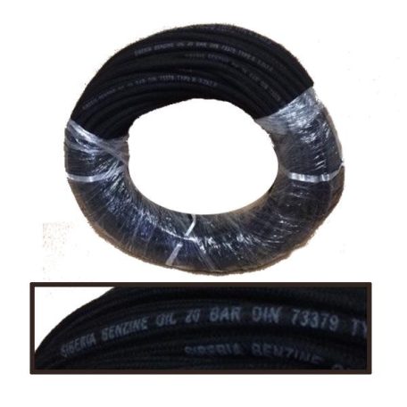 Résolajcső, Ø03,2x7mm, külső vásznas, NBR