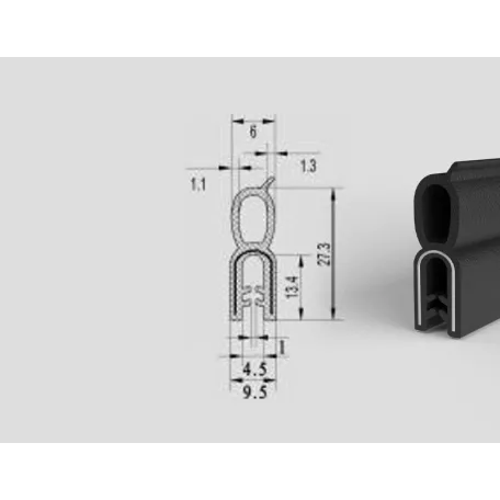 Csomagtérszigetelő gumi - univerzális