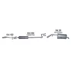   Kipufogó rendszer – 1.2 VTi Opel Crossland / Peugeot 208 / 2008 / Citroen C3 / C4 Cactus (2012-)