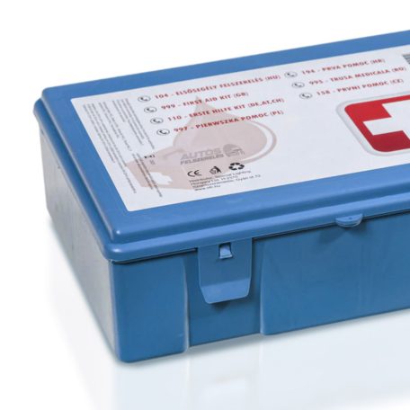 Elsősegély mentődoboz (B) – DIN 13164 szabvány szerint