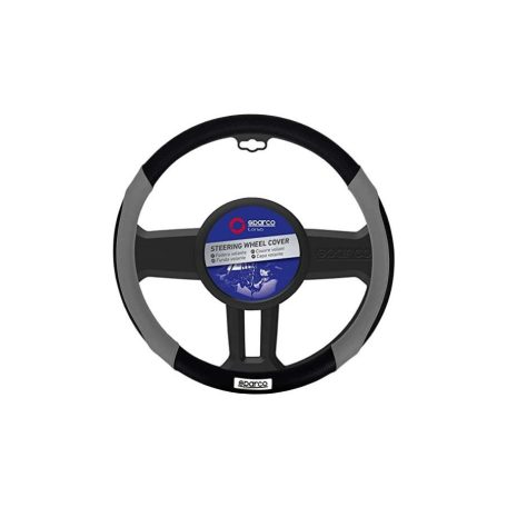 Sparco SPC1113GR fekete-szürke kormányvédő 37-38 cm
