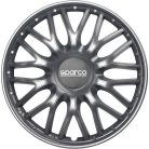 14" DÍSZTÁRCSA ROMA SZÜRKE, 4db