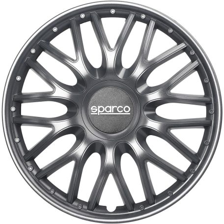 14" DÍSZTÁRCSA ROMA SZÜRKE, 4db