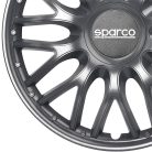 14" DÍSZTÁRCSA ROMA SZÜRKE, 4db