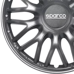 16" DÍSZTÁRCSA ROMA SZÜRKE, 4db