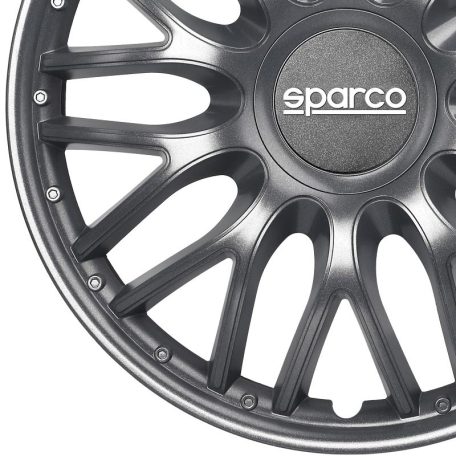 14" DÍSZTÁRCSA ROMA SZÜRKE, 4db