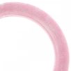 Rózsaszín csajos kormányvédő, plüss szőrme, 37-39cm